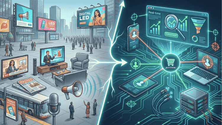 Performance Marketing vs Traditional Advertising