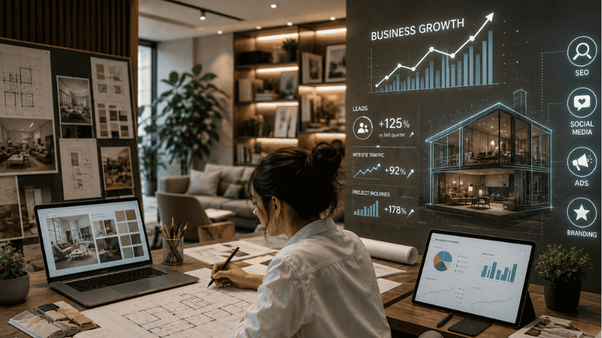 Why Interior Designers Need More Than Instagram in 2026 Why Interior Designers Need More Than Instagram in 2026